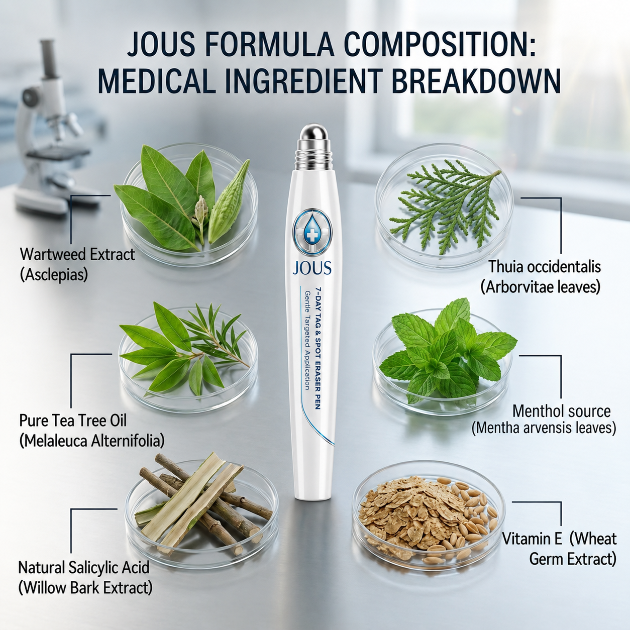JOUS®🛍️ 𝟕-𝐃𝒂𝘆 𝐒𝗸𝐢𝐧 𝐓𝒂𝗴 & 𝐒𝐩𝙤𝐭 𝐄𝐫𝒂𝐬𝙚𝐫 Painless & Scar-Free Advanced Imperfection Removal Rollerball Pen
